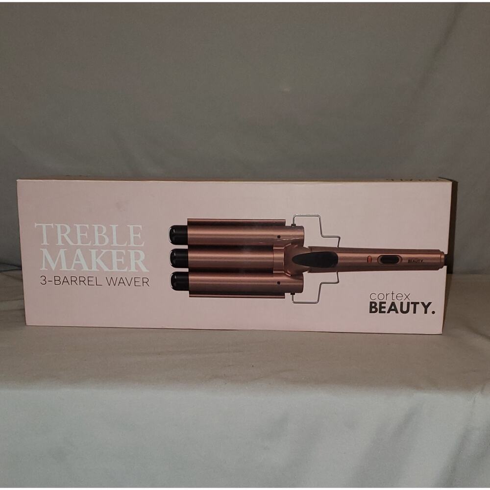 Cortex Beauty 3 Barrel Waver Treble Maker 1" Barrels NIB